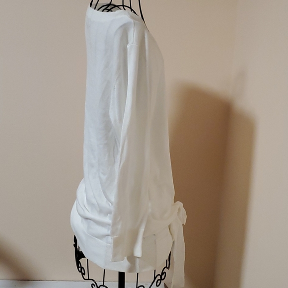 Closet Clean Out - 🛍️ Halogen white shirt with tie size M - Picture 3 of 7